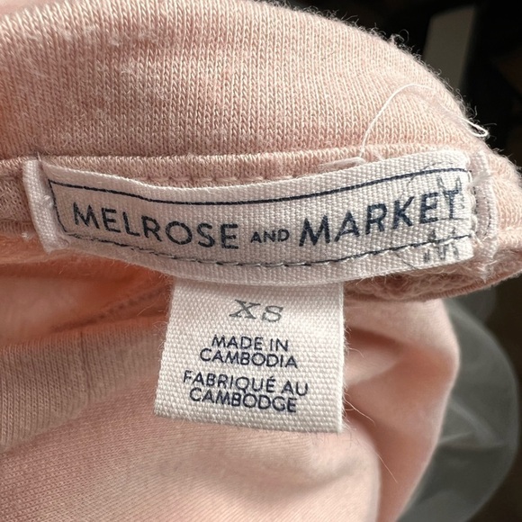 MELROSE and Market Light Pink Top with Attached Tulle Skirt - Size X-Small - Picture 5 of 6